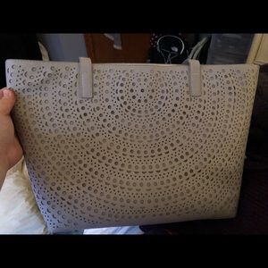 tan bag